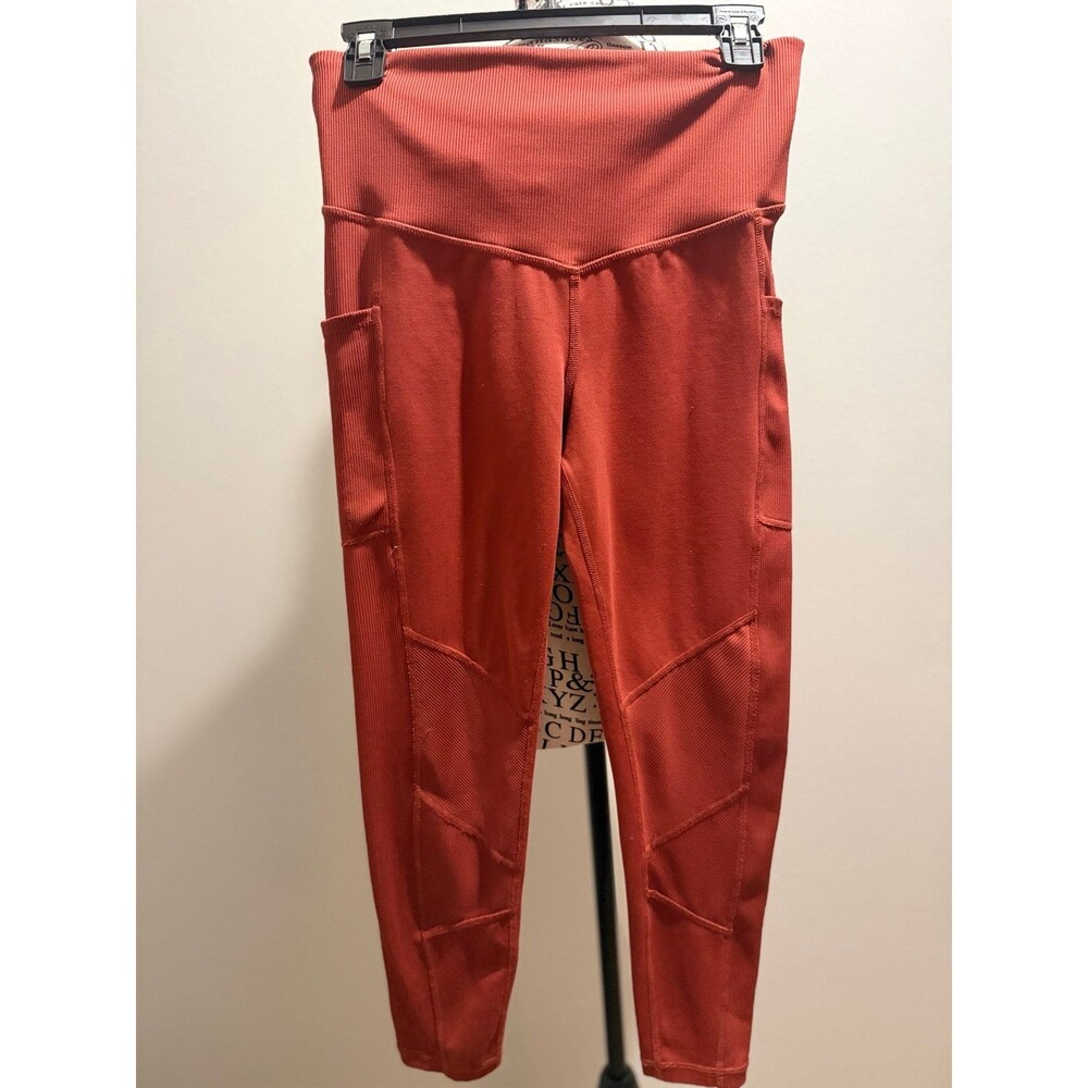 Xersion 7/8 Ankle Legging Burnt Orange M